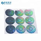 Custom make holographic sticker label,security 3d custom hologram sticker label,hologram sticker