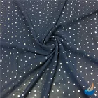 75D Polyester Hot Stamping Chiffon Fabric