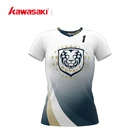 Wholesale oem custom 100% polyester tennis clothes women dry fit tennis t shirts