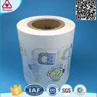 ISO9001 Printing breathable polyethylene PE film for baby diapers