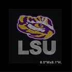 Aprise - LSU hotfix strass rhinestone transfers for apparel