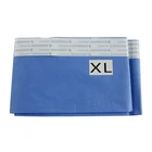Absorbent anti blood disposable nonwoven medical drapes sterile adhesive surgical drape