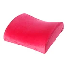 Hot new products waist support Slow springback leather gel customized seat lumbar back cushion