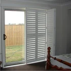 aluminum louver bi fold plantation horizontal louvre shutters
