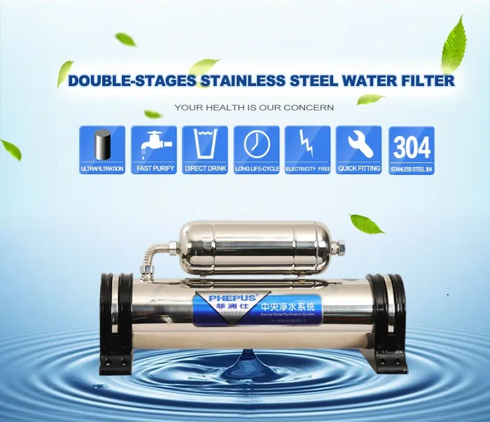 Whole house Ultrafiltration water filter