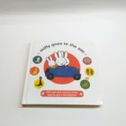 Pull and push children stories pop up book color printing on demand