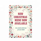 Xmas Paper Poster Custom Printing Advertising Christmas Poster