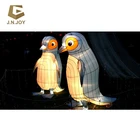 JN-CC-LF56 Chinese festival decoration animal shape silk lantern