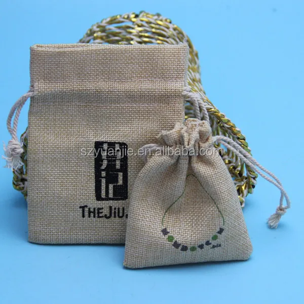 burlap hemp jute drawstring bags wholesale