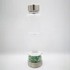 Natural Aventurine jade crystal drinking bottle glass quartz crystal water bottle
