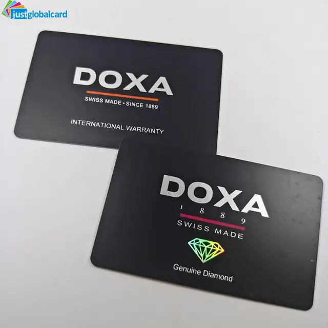 customized cmyk printing pvc loyalty discount gift card