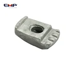 Hot Dip Galvanized Custom Made OEM Carbon Steel Rail Clip By Drawing
