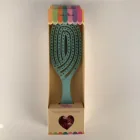 CANDY BRUSH Fashion girls hair brush new design maze hair brush with 3pcs hair elastic gift