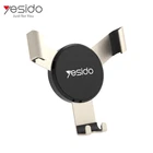 Gravity car phone mount flexible 360 degree plastic cell phone holder ,flexible 360 rotating air vent mount holder