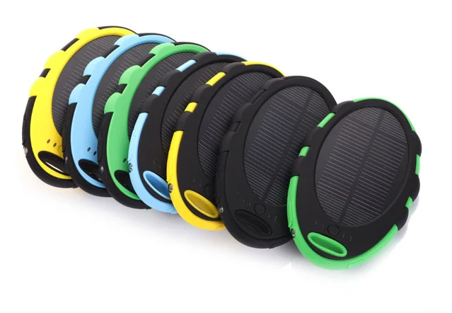 Best selling portable waterproof 20000mAh polymer solar power bank super fast charging with led light and compass for travel - ANKUX.COM