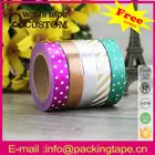 Packaging printing tape for Birthday card mask adhesive bahrain washi tape
