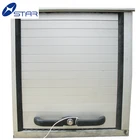 surface wooden roll up door cabinet kitchen wood roll up door