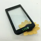 3mm bevel edge clear tempered back painted panel glass for display