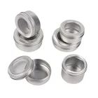 Customized empty aluminum tin can with screw lid for food packaging