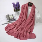2018 custom woven women neck red polyester shawl scarf