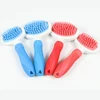 Great Pet Grooming Brush for Dogs Cats Bathing, Soft Silicon Bristle Dogs Bath Brush Massage Shower Tool Gentle Shed Hair Remove