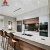 Bomei Factory European Modern Design Durable MDF Kitchen Cabinets and Cupboards with countertops