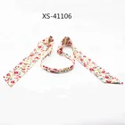 Hair Accessory Hairband Hair Silk Neckerchief Tie Bag Handle Decorative Scarf Ponytail Tie Scarf