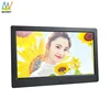 slim and elegant 10.1inch electronic playback functions digital photo frame with camera
