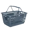 wholesale custom laundry baskets plastic retail store shopping baskets supermarket with handle
