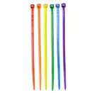 beaded cable tie with great quality and self locking head in competitive price