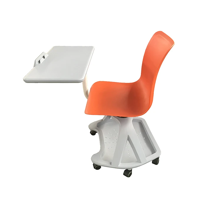 School Office Conference Use Wholesales Student Study Adult Chair With Writing Pad