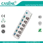 FoShan 6 way electrical universal cable extension socket with switch