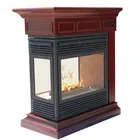 Indoor Classic Decorative Natural Gas marble Fireplace