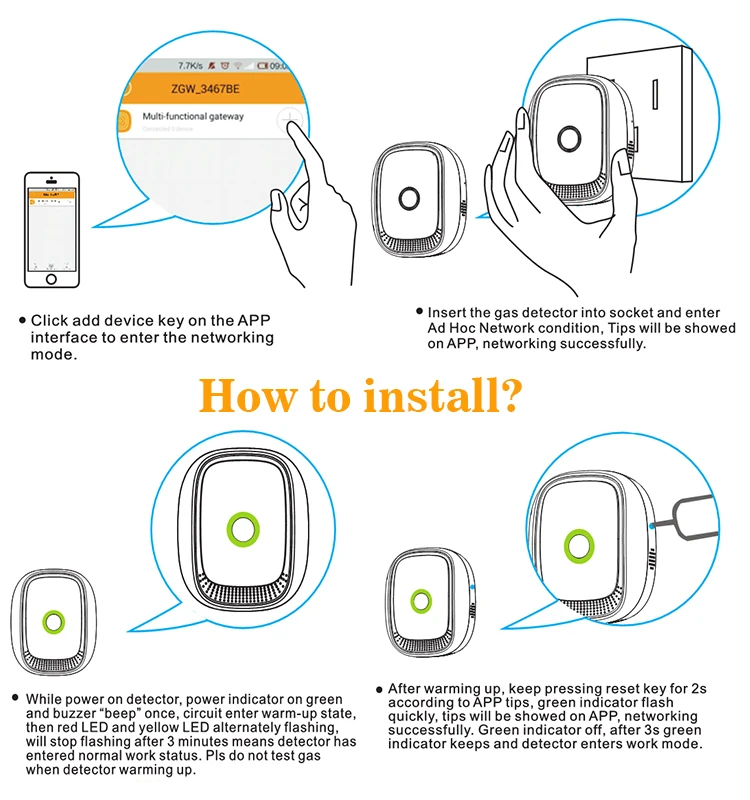 Wireless Controls Sensors Smart ZigBee Mesh Network Smart Home Products - ANKUX.COM
