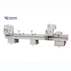 Double head cutting saw for aluminum and PVC profile window machine