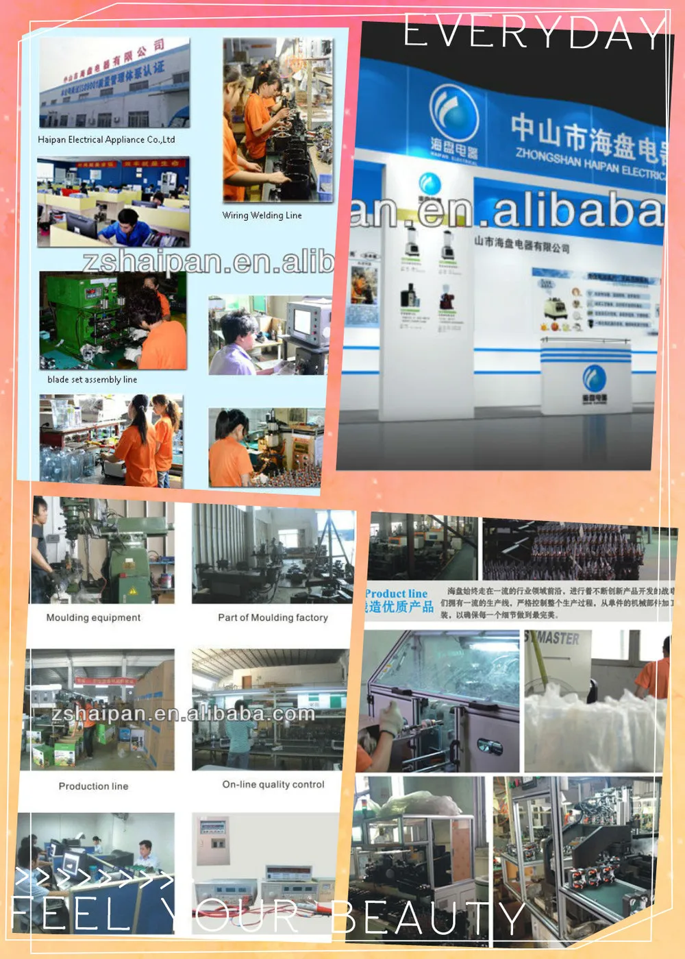 hot sale home appliance kitchen table plastic blander