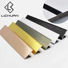 Factory Direct Tile Corner Metal Trim Aluminium T Profile Multifunctional Flexible Aluminum Tile Trim