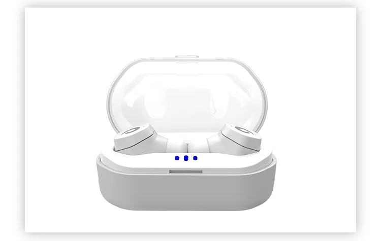 2019 Earteana TWS F8 Hifi Sound TWS Bluetooth 5.0 Wireless Earbud xiaomi bluetooth earphone with Charging Case - ANKUX.COM
