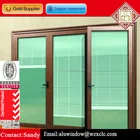 Casement style electric roller blind window