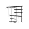 DIY Assembly Built in Wire Shelving Wardrobe Storage Metal Wire Closet System