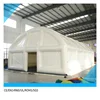 Outdoor large white wedding inflatable air tent camping,inflatable tent with led light