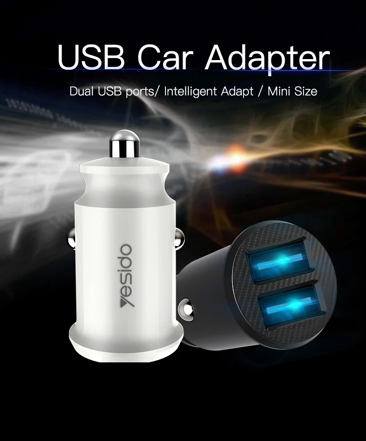 Chargeur de voiture double usb en gros, chargeur de téléphone de voiture - ANKUX Tech Co., Ltd