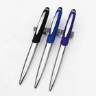 Stainless Steel Pen M-13 Promotional Stainless Steel Pen Engraved Company Logo Twist Ballpoint Pen Stylus Pen