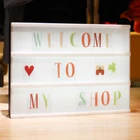A4 Size Cinematic Lightbox, USB Battery Powered LED Cinema Light box