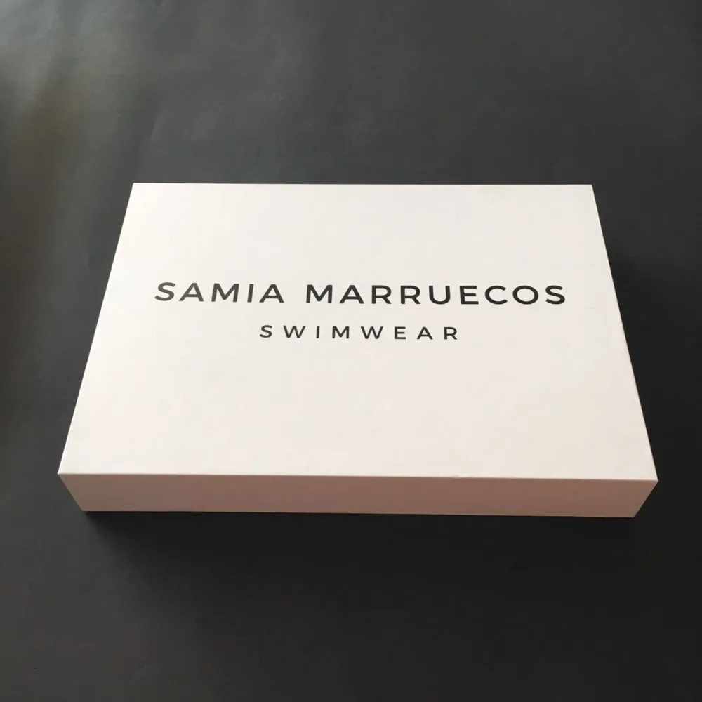 custom size and logo swimwear gift box eco friendly packaging