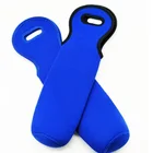 Customized Portable Neoprene Single Bottle Wine Cooler Bag