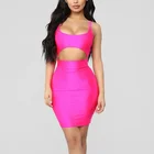 High Quality Wholesale Women Cold Shoulder Bodycon Mini Dress