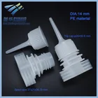 Liquid bag twist top cap plastic spout dropper for sale