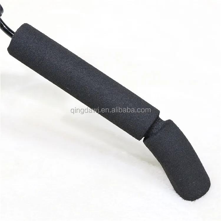Top quality anti-slip kids sponge clothes hangers wholesale