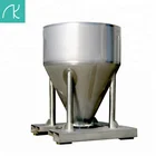 stainless steel 304 SS304 hopper chemical ibc tote tank